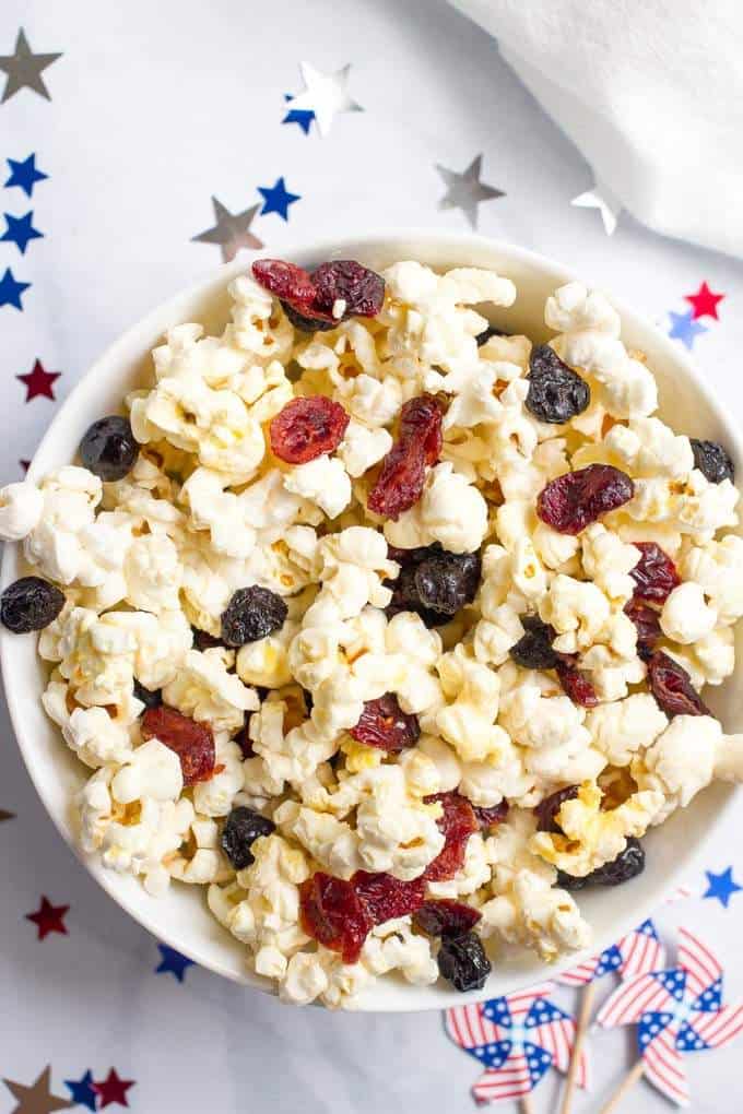 Popcorn patriotique