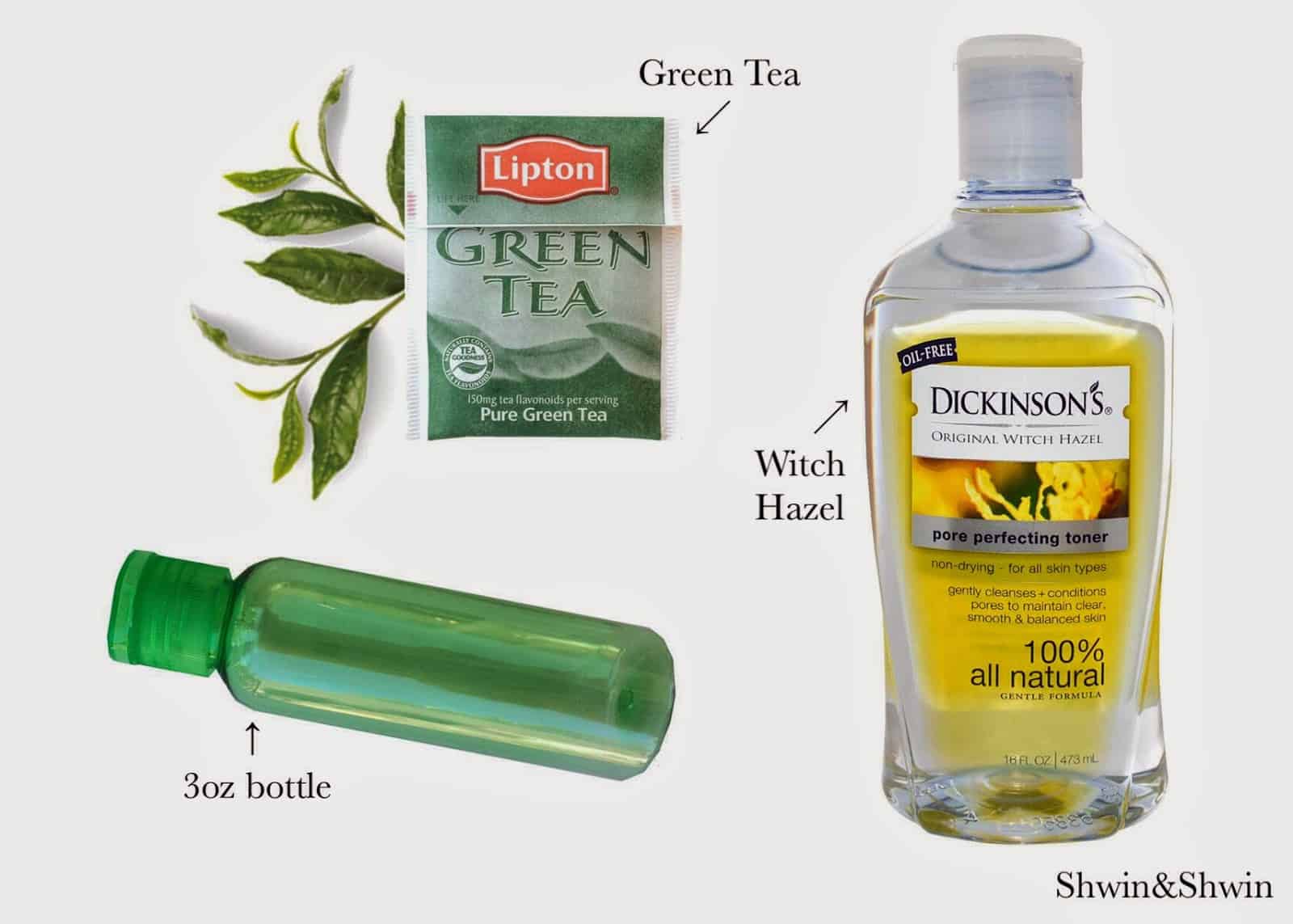 Tonifiant peau au thé vert