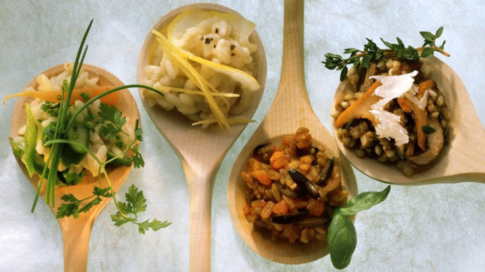 Il existe de nombreux types de risotto en fonction des ingrédients principaux.